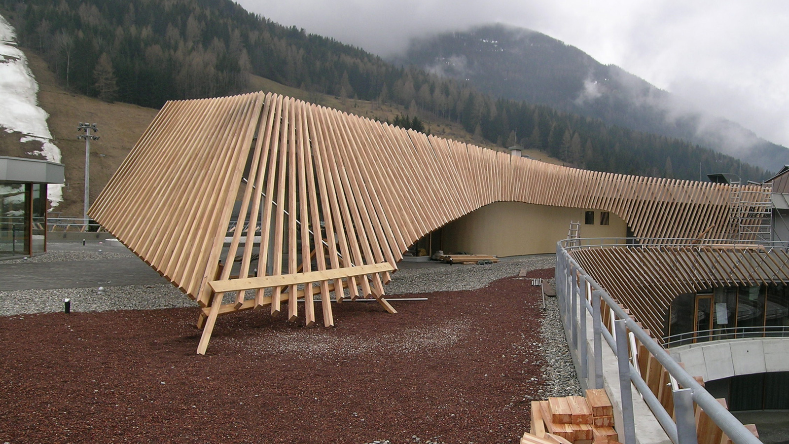 Thermen Bad Kleinkirchheim Holzkonstruktion