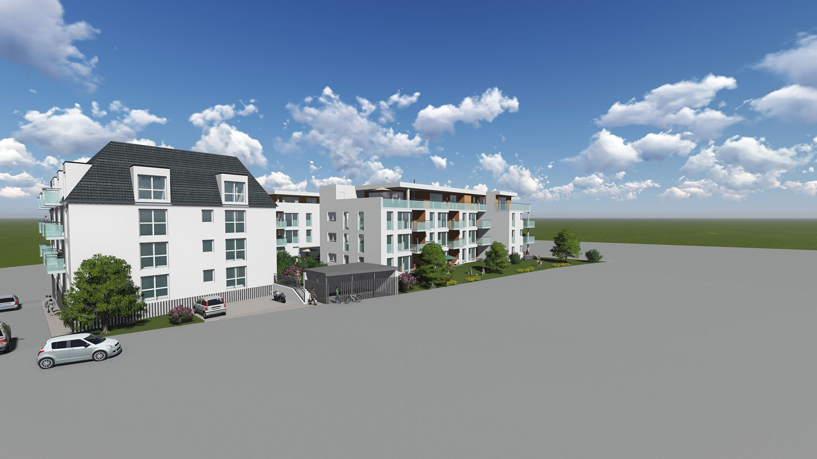 Guntia Park Günzburg render außen