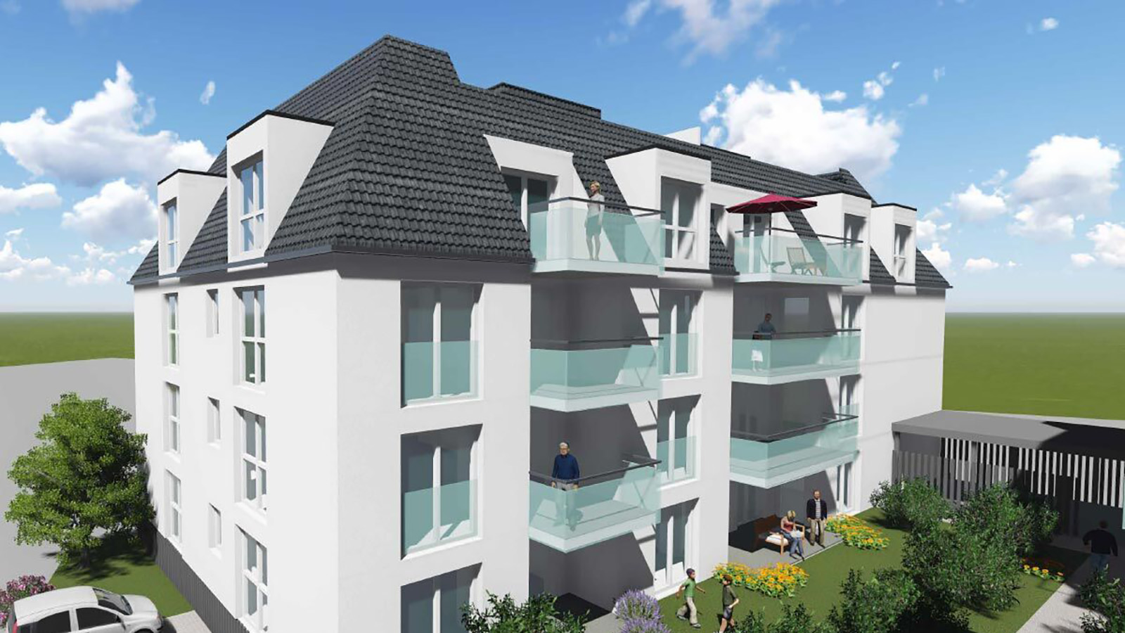 Guntia Park Günzburg render außen