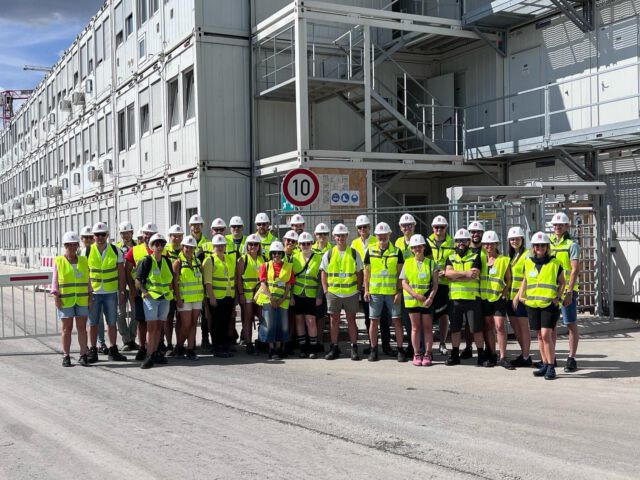 JENA  Zeiss HTSJ Baustelle.  Wir sind beeindruckt! UND STOLZ❗️❗️🏗️👷👷‍♀️