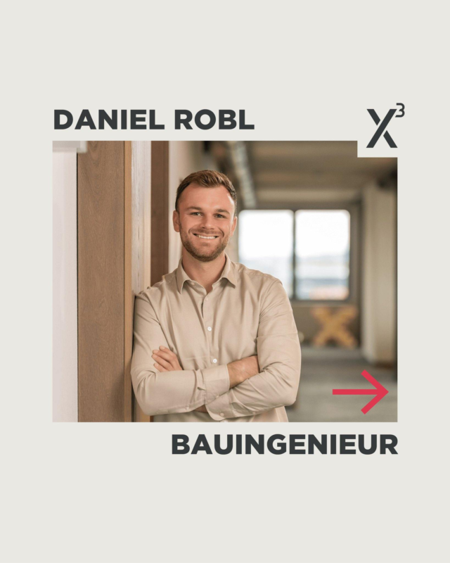 Seit September 2024 verstärkt Daniel Robl unser Team als Bauingenieur für Holzbau & Ausbau. Seine Expertise bringt er in die Tragwerksplanung für verschiedene Bauweisen ein – von Massiv- über Stahl- bis Holzbau.

Was ihn besonders an seiner Arbeit begeistert?
„Ich kann Bauwerke von der Planerseite aus beeinflussen und durch den Austausch mit Kolleg:innen immer neue Perspektiven gewinnen.“

👷‍♂️ Toll, dich im Team zu haben, Daniel!

🚀 Bauen ist deine Leidenschaft?
Dann werde Teil von Statix! Wir suchen motivierte Kolleg:innen, die gemeinsam mit uns die Zukunft gestalten. Bewirb dich jetzt!

#statix #leipheim #bauingenieur #holzbau #teamstatix #karriere #deinezukunftbeginntjetzt