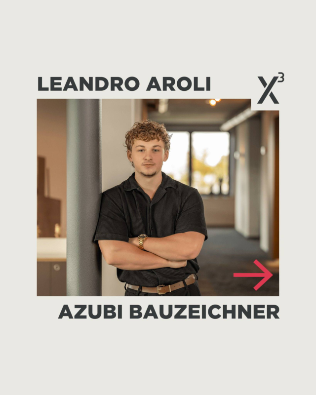 Unser jüngstes Talent im Statix-Team!
Seit September 2024 verstärkt Leandro Aroli unser Team als Auszubildender Bauzeichner (Schwerpunkt Industriebau).

Bereits sein Cousin machte eine Ausbildung bei uns – und ein spannendes Praktikum hat ihn endgültig überzeugt.
Seine Aufgaben? Er lernt u.a. das Bewehren von Bodenplatten, Wänden und erstellt Schal- sowie Positionspläne.

Willkommen im Team, Leandro!

👉 Du willst auch Teil von Statix werden?
Ob Ausbildung, Studium oder Direkteinstieg – bei uns gestaltest du die Zukunft mit! Bewirb dich jetzt.

#statix #leipheim #ausbildung #bauzeichner #teamstatix