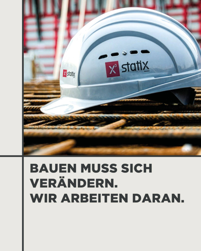 Bauen muss sich verändern – wir arbeiten daran.

Die Anforderungen an modernes Bauen steigen – genauso wie unser Anspruch, Lösungen zu entwickeln, die nachhaltig wirken.
Mit innovativen Materialien, fundierter Tragwerksplanung und starkem Netzwerk gestalten wir die Zukunft des Bauens.

📍Standort: Leipheim, regional verwurzelt – international wirksam.

#statix #statiker #leipheim #bauinnovation #nachhaltigbauen #klimawendeimbau #paludibaustoffe #co2armerzement