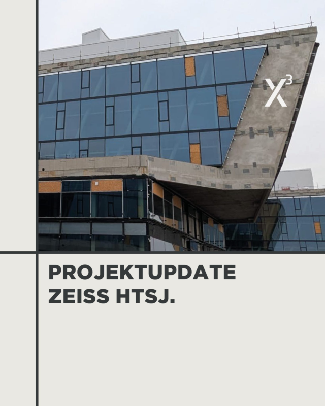 Das Projekt in Jena entwickelt sich weiter mit großen Schritten:
Die Fassadenarbeiten sind in einem entscheidenden Stadium angekommen – erste Gebäudeteile zeigen bereits ihr finales Erscheinungsbild.

Der technische Innenausbau läuft parallel auf Hochtouren. So entsteht Schritt für Schritt ein moderner Hightech-Standort, der Raum für über 2.000 Arbeitsplätze bieten wird.

Wir freuen uns, Teil dieses zukunftsweisenden Projekts zu sein.

#statix #leipheim #zeiss #jena #fassade #baustellenupdate #hochbau #projekteinblick #baufortschritt #statiker #ingenieurbau #innovation