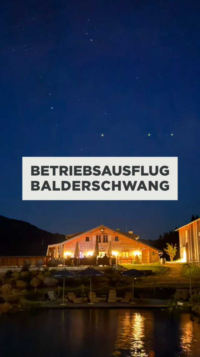 ☀️ Raus aus dem Büro, rein in die Allgäuer Bergwelt 🏔️
Unser Betriebsausflug zur Köpfle Alpe in Balderschwang hat einmal mehr gezeigt, wie wichtig gemeinsame Erlebnisse für ein starkes Team sind.

Bei strahlendem Sommerwetter, einer gemütlichen Wanderung und viel Zeit zum Austausch konnten wir den Tag in vollen Zügen genießen.

Besondere Highlights: gemeinsames Barbecue & Abkühlung im Badeteich und einfach eine richtig gute Zeit als Team 💛

#teamstatix #betriebsausflug #allgäu #teamspirit #sommerfeeling #statix #workculture
