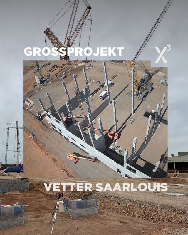 In Saarlouis entsteht für @vetter_pharma  eine neue fünfgeschossige Produktionshalle mit rund 46.100 m² Bruttogeschossfläche.

Für eines der aktuell umfangreichsten Projekte in unserem Portfolio bringen wir unsere Expertise in der Tragwerksplanung ein. Die Umsetzung erfolgt dabei in Betonfertigteilbauweise mit Ortbetonfundamenten.

Ein Vorhaben, das Präzision, Erfahrung und eine enge Zusammenarbeit aller Projektbeteiligten erfordert. Wir freuen uns darauf, die nächsten Schritte dieses Projekts zu begleiten.

#statix #leipheim #tragwerksplanung #industriebau #ingenieurbau #betonfertigteilbau #bauprojekt #saarlouis #construction #projektvorstellung